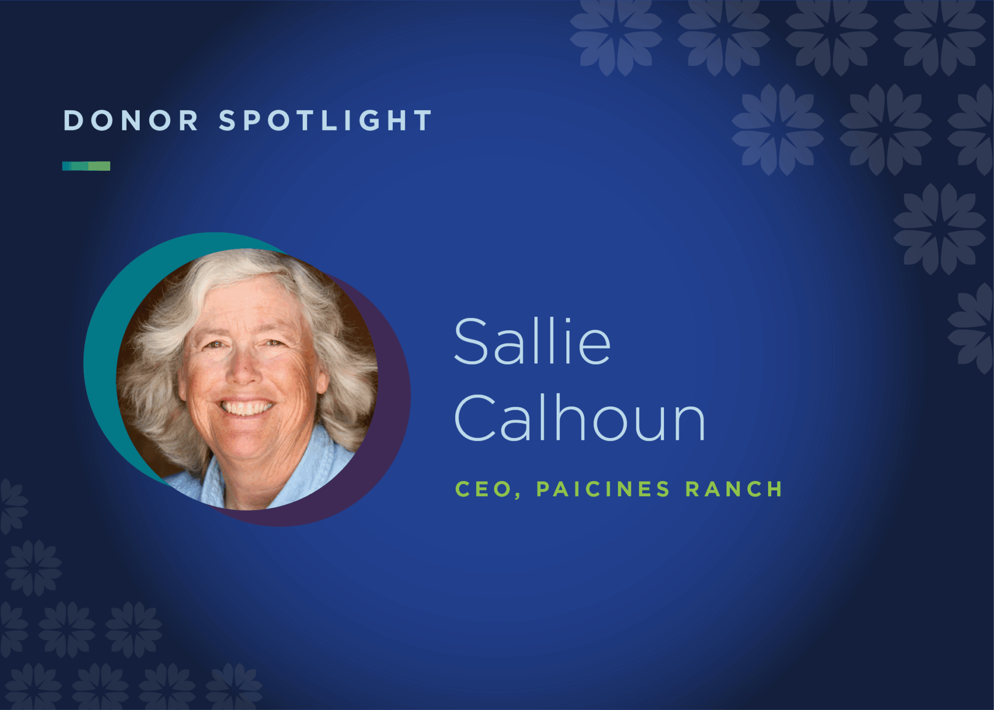 Sallie Calhoun spotlight