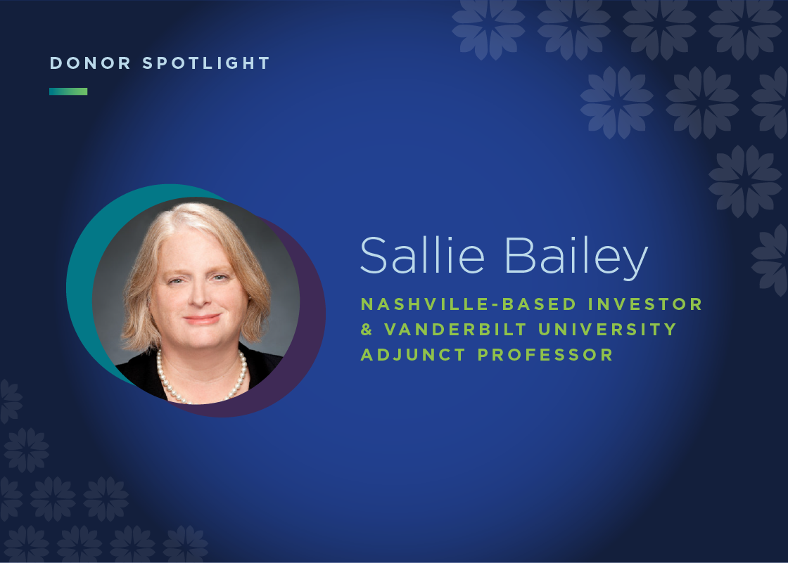 Sallie Bailey Donor Spotlight